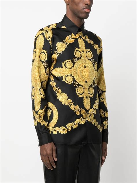 versace hemden männer|Designer.